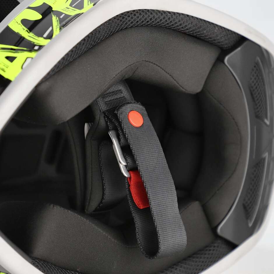 Acerbis PROFILE JUNIOR Kids' Motocross Enduro Helmet Black Fluorescent Yellow