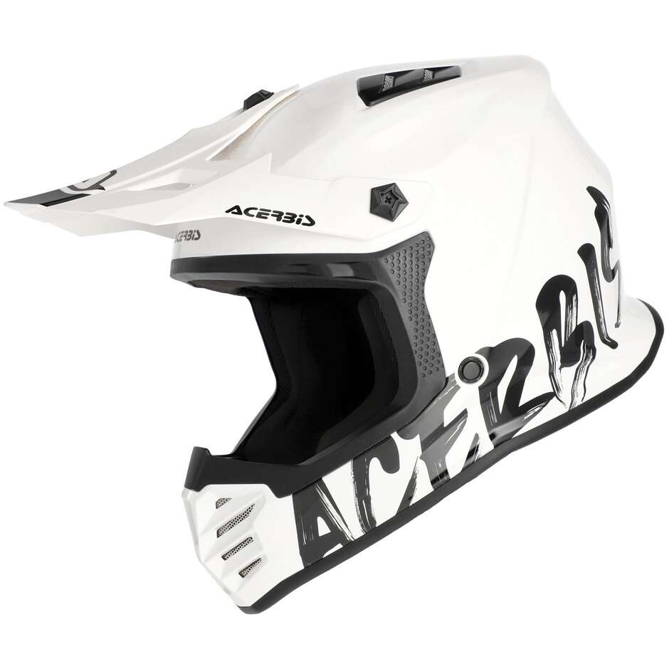 Acerbis PROFILE JUNIOR Kids' Motocross Enduro Helmet White
