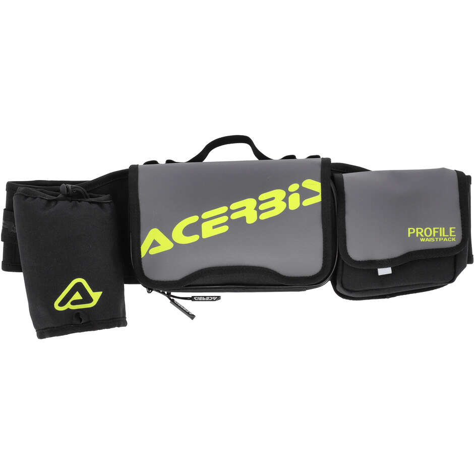 Acerbis Profile Logo Cross Enduro Motorrad Hüfttasche Schwarz Gelb