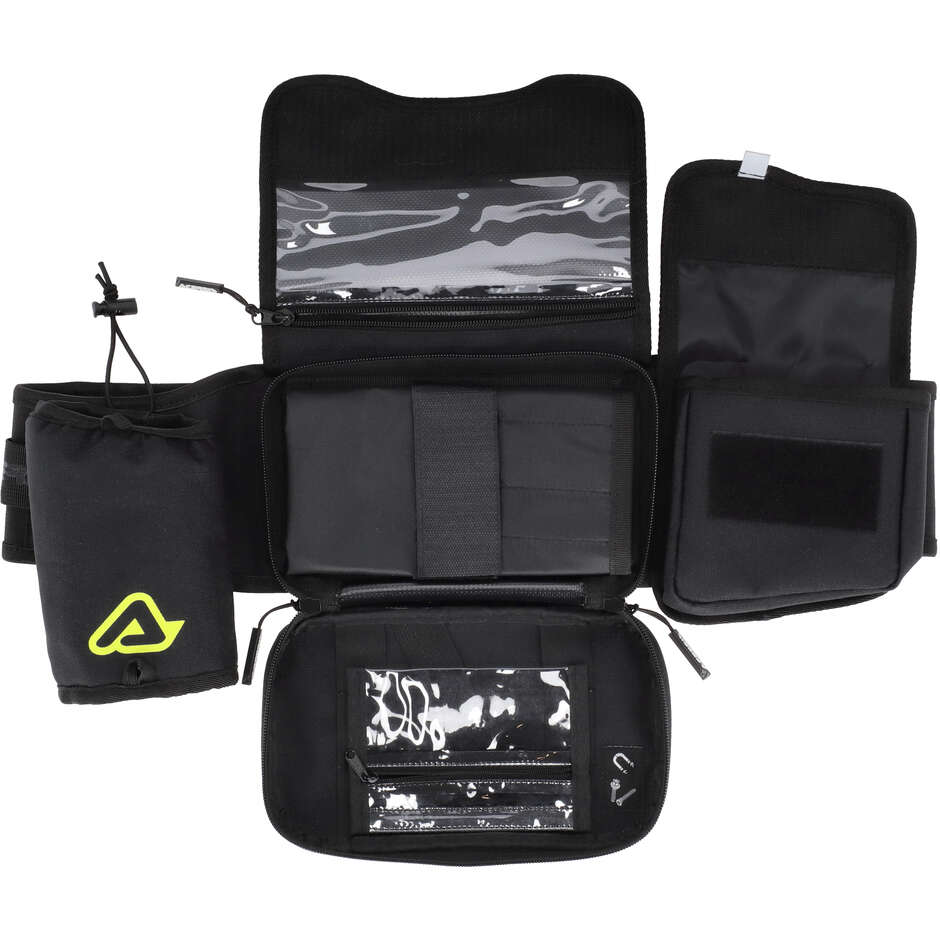 Acerbis Profile Logo Cross Enduro Motorrad Hüfttasche Schwarz Gelb