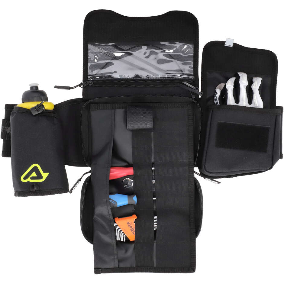 Acerbis Profile Logo Cross Enduro Motorrad Hüfttasche Schwarz Gelb