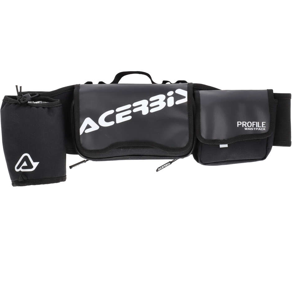 Acerbis Profile Logo Moto Cross Enduro Waist Bag Black	