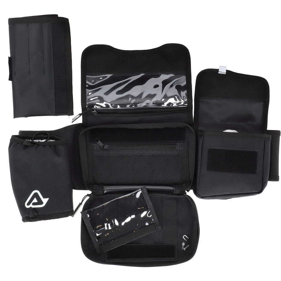 Acerbis Profile Logo Moto Cross Enduro Waist Bag Black	