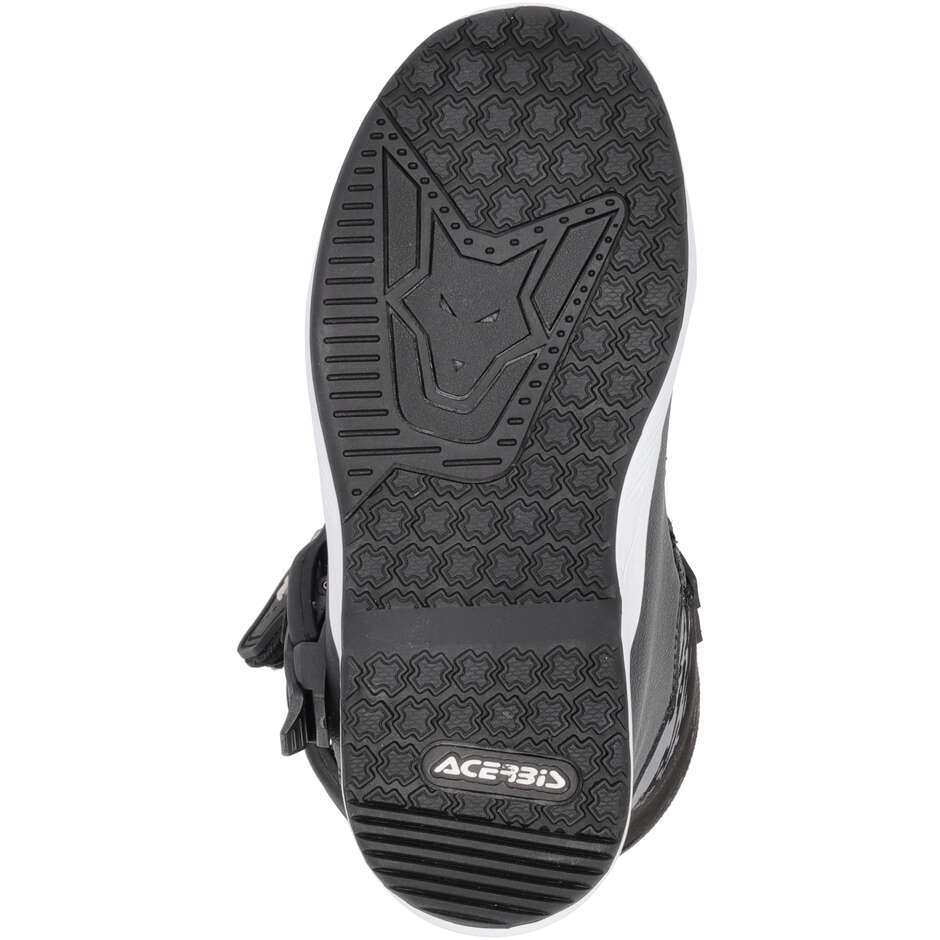Acerbis Puppy Kid Cross Enduro Motorcycle Boots Black