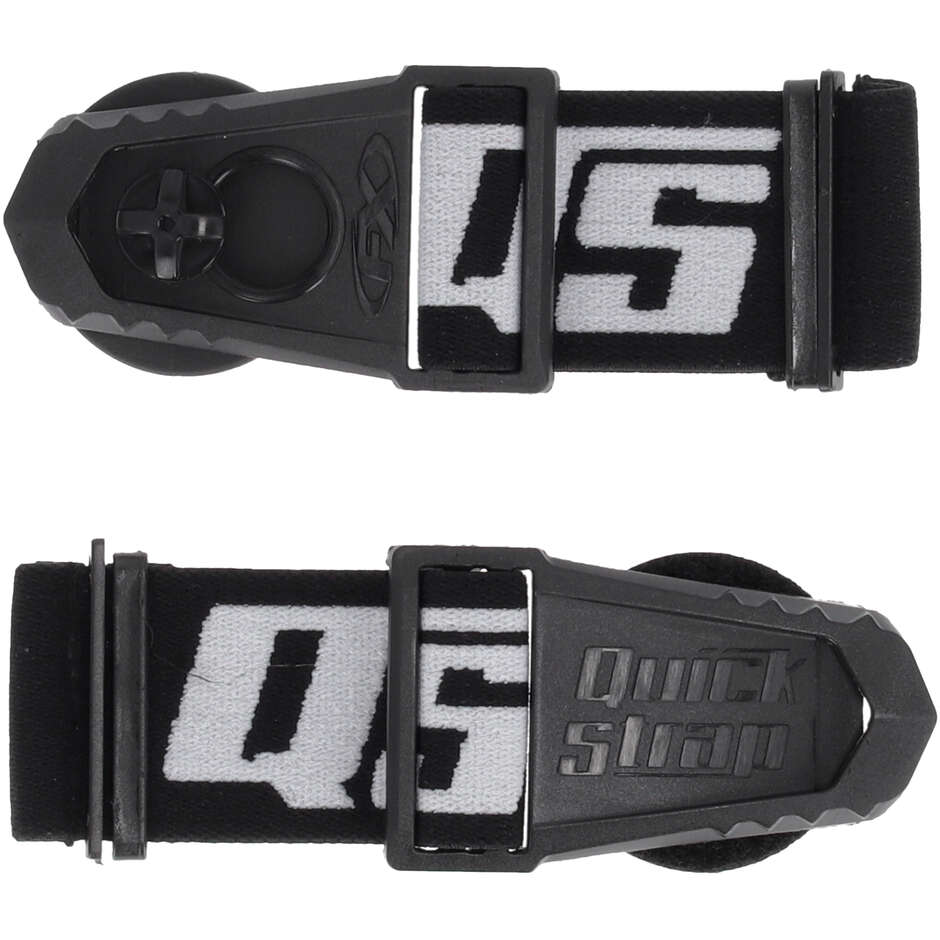 Acerbis QUICK STRAP Attache rapide pour casques moto cross enduro Noir