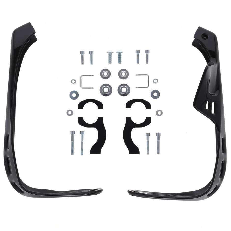 Acerbis RALLY BRUSH Cross Enduro Handprotektoren für ROYAL ENFIELD Himalayan (24-25) Schwarz
