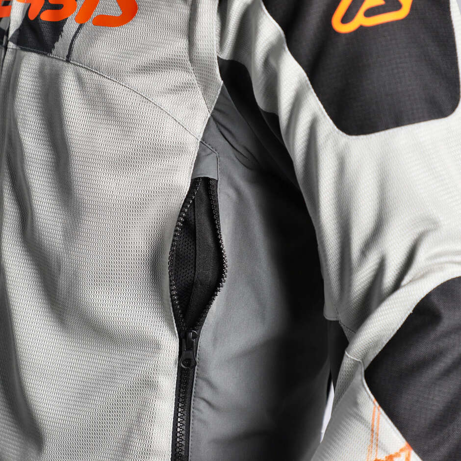 Acerbis Rally Mesh Cross Enduro Motorcycle Jacket Grey Black
