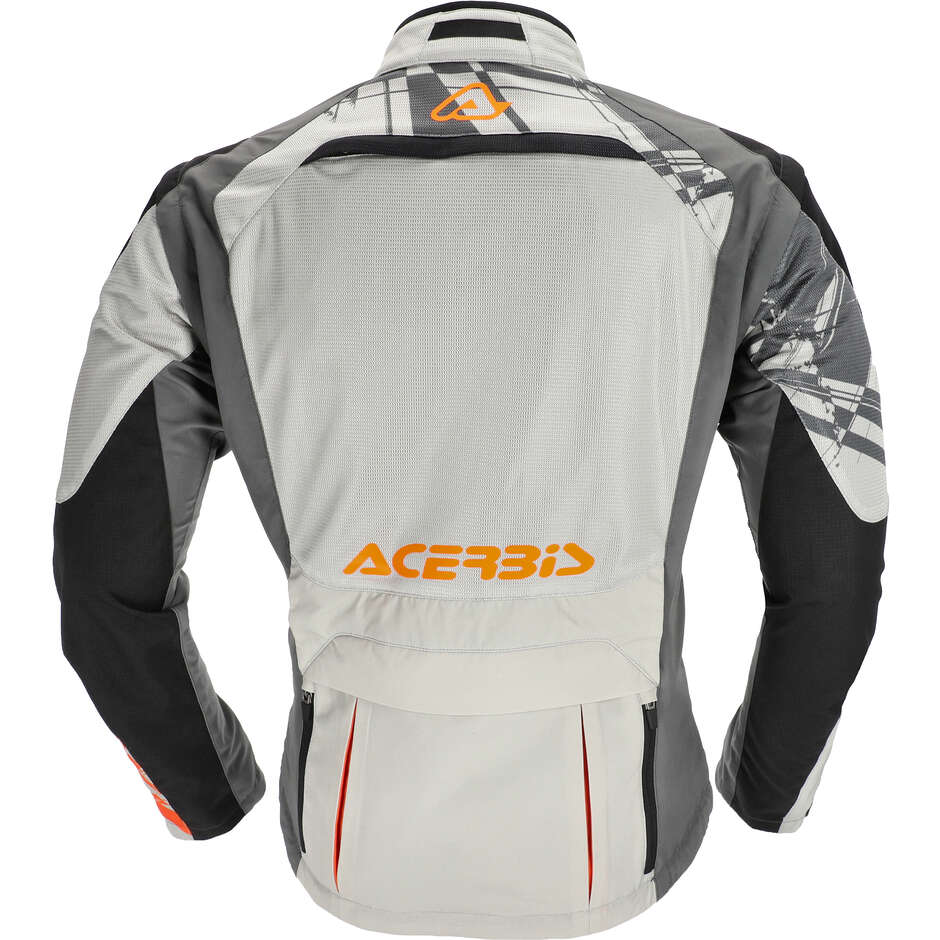 Acerbis Rally Mesh Cross Enduro Motorcycle Jacket Grey Black
