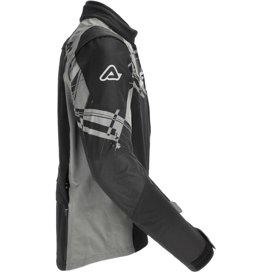Acerbis Rally Race Cross Enduro Motorcycle Jacket Black Grey