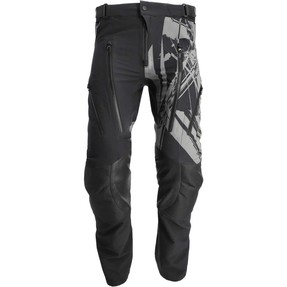 Acerbis Rally Race Cross Enduro Motorcycle Pants in Black and Grey