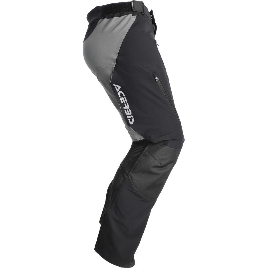 Acerbis Rally Race Cross Enduro Motorcycle Pants in Black and Grey
