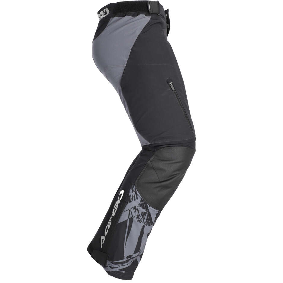 Acerbis Rally Race Over Cross Enduro Motorcycle Jacket Black/Grey