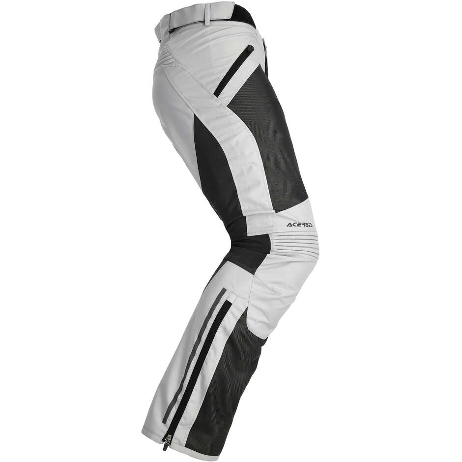 Acerbis RAMSEY LIGHT CE Sommer-Motorradhose, Grau, Dunkelgrau