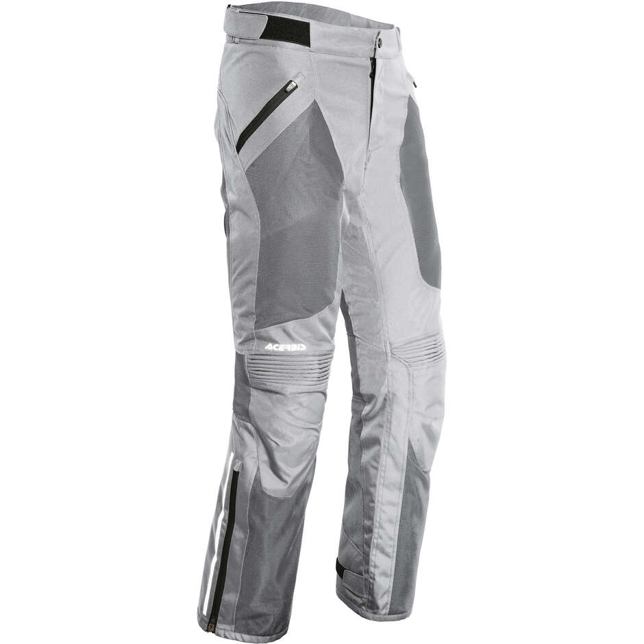 Acerbis RAMSEY LIGHT CE Sommer Motorradhose Hellgrau