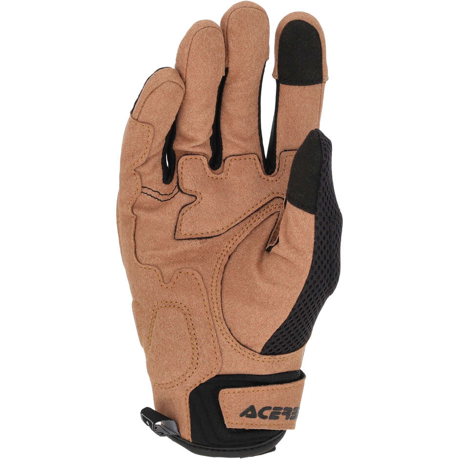 Acerbis RAMSEY My Vented CE Cross Enduro Motorcycle Gloves Beige Black