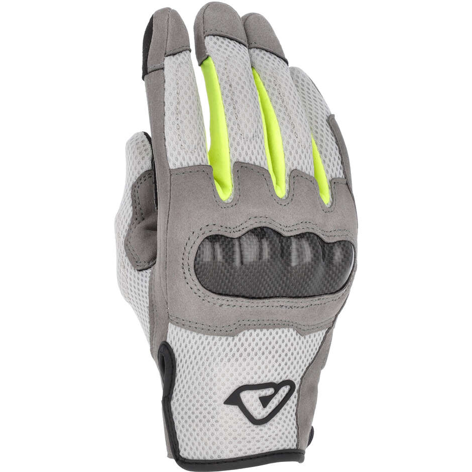 	Acerbis RAMSEY My Vented CE Cross Enduro Motorcycle Gloves Grey Fluo Yellow