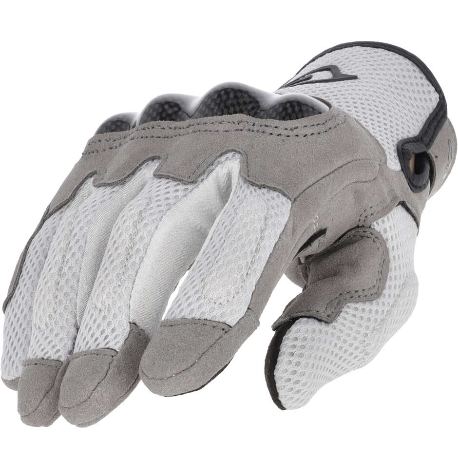Acerbis RAMSEY My Vented CE Cross Enduro Motorcycle Gloves Light Grey
