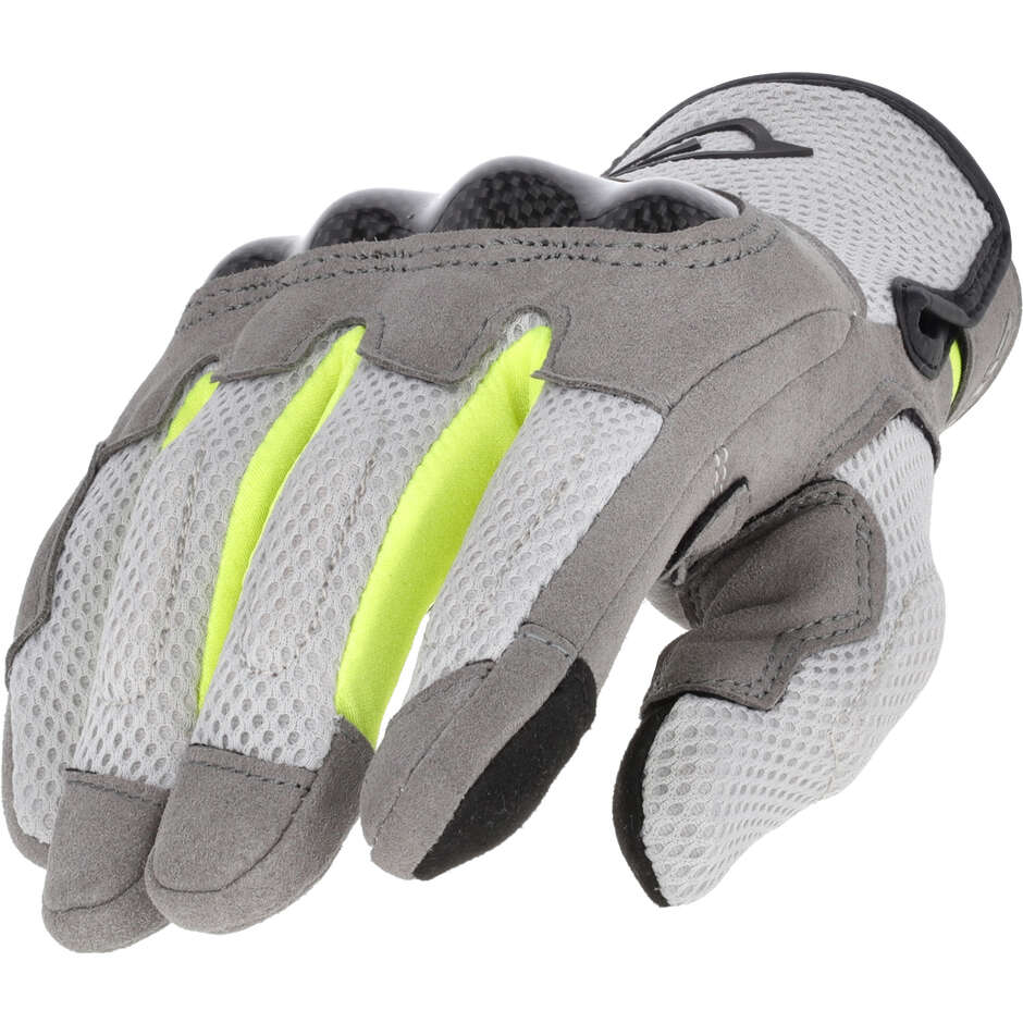 	Acerbis RAMSEY My Vented CE Cross Enduro Motorradhandschuhe Grau Fluo Gelb