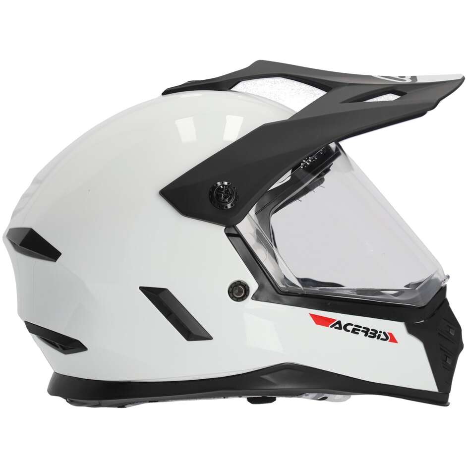ACERBIS RIDER JUNIOR Children's Motocross Enduro Helmet White