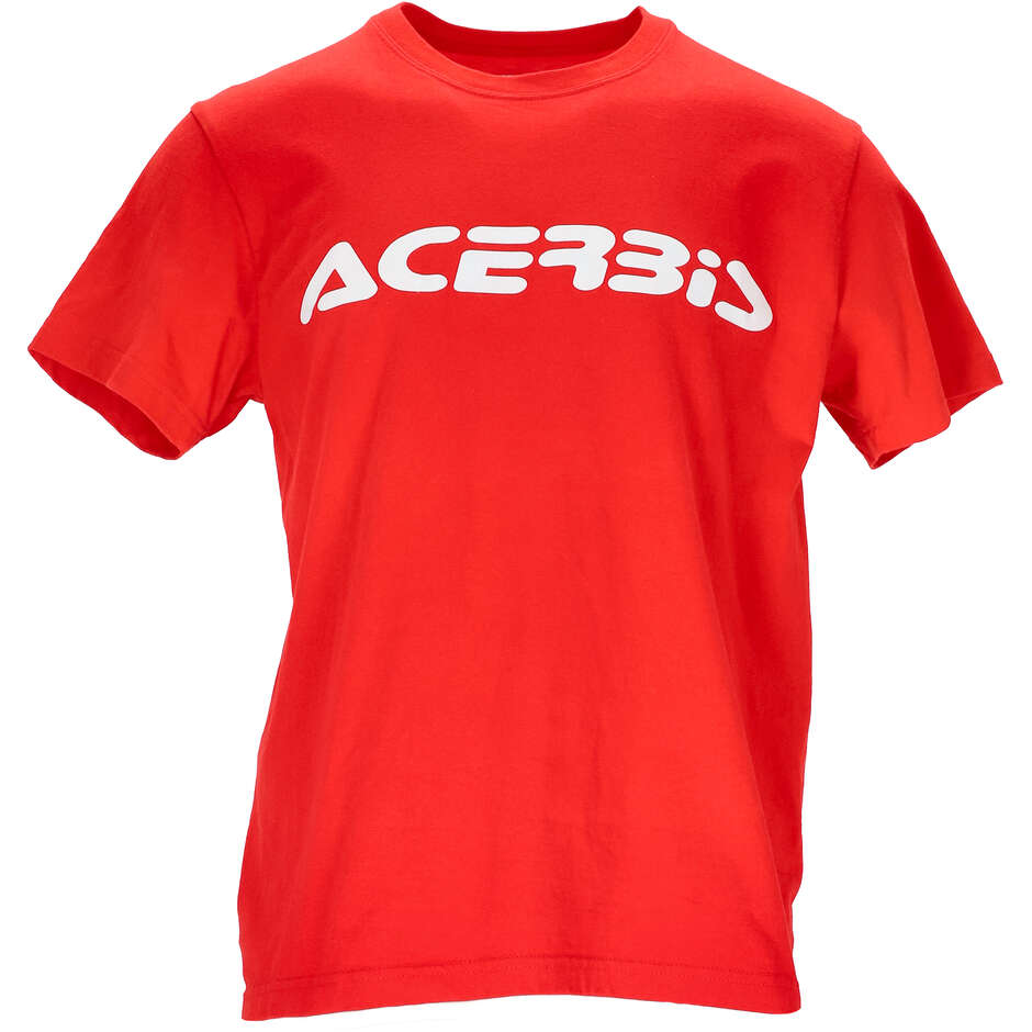 ACERBIS Rotes Motorrad-T-Shirt