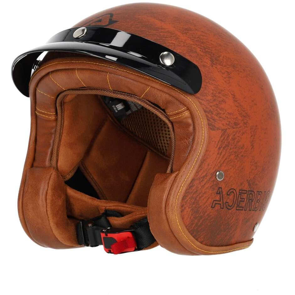 ACERBIS SKODELA 2206 Brown Motorcycle Helmet