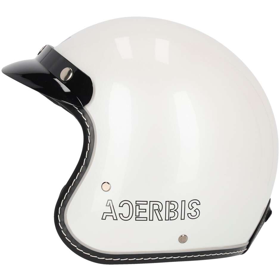 ACERBIS SKODELA 2206 White Motorcycle Helmet