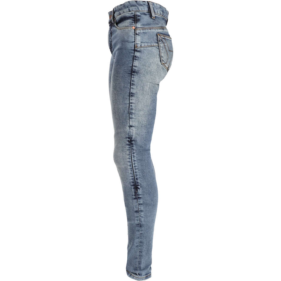 ACERBIS SLIM LADY Damen-Motorradjeans Blau