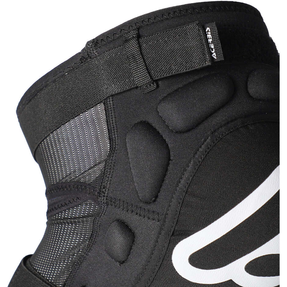 Acerbis Soft Knieprotektoren für Kinder, Schwarz