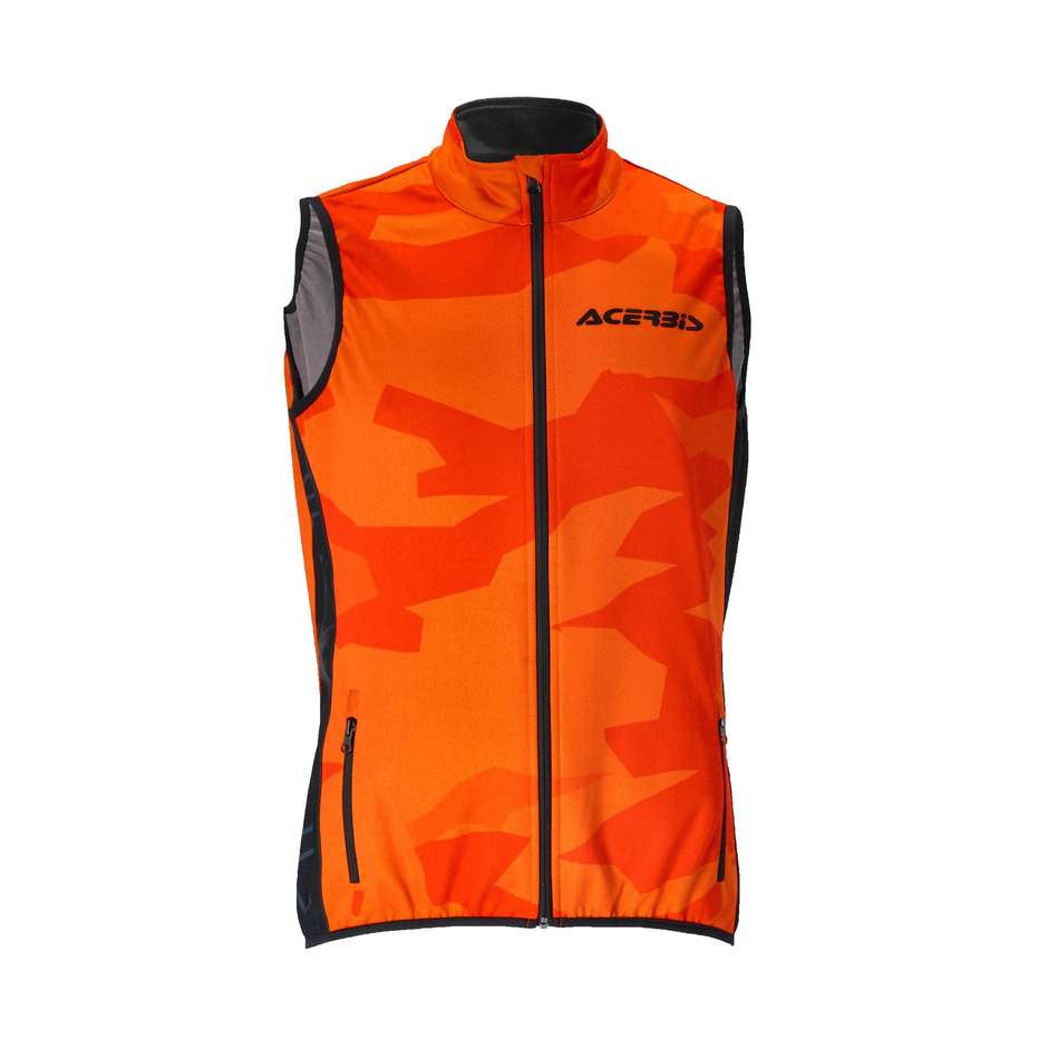 Acerbis SoftShell X-WIND Orange Cross Enduro Motorcycle Vest