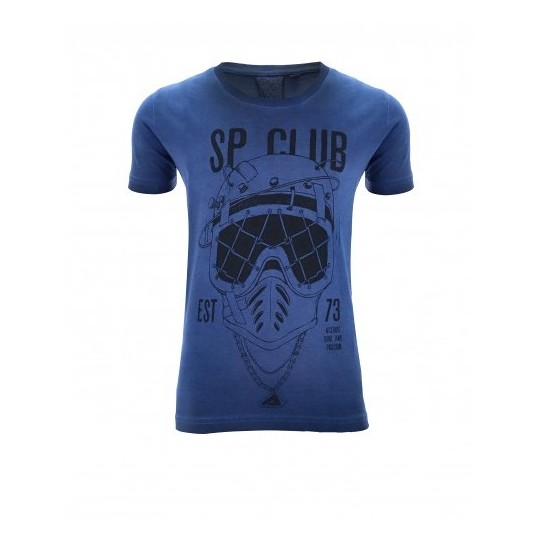 Acerbis SP CLUB DIVER KID Casual Kinder T-Shirt Königsblau