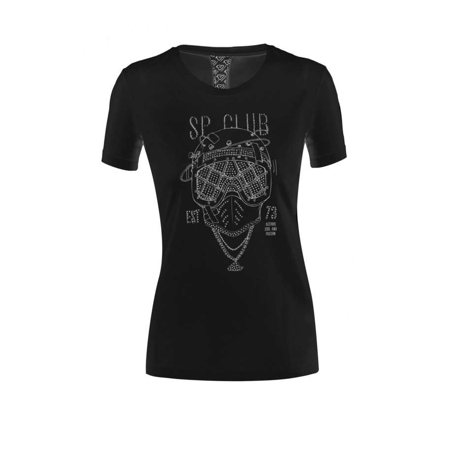 Acerbis SP CLUB DIVER LADY T-shirt décontracté pour femme Noir