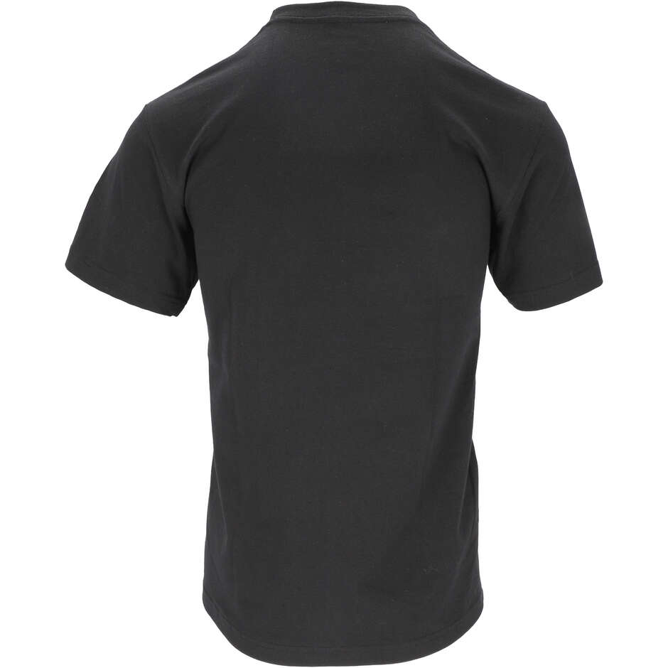 Acerbis T-Shirt T-LOGO Schwarz Weiß
