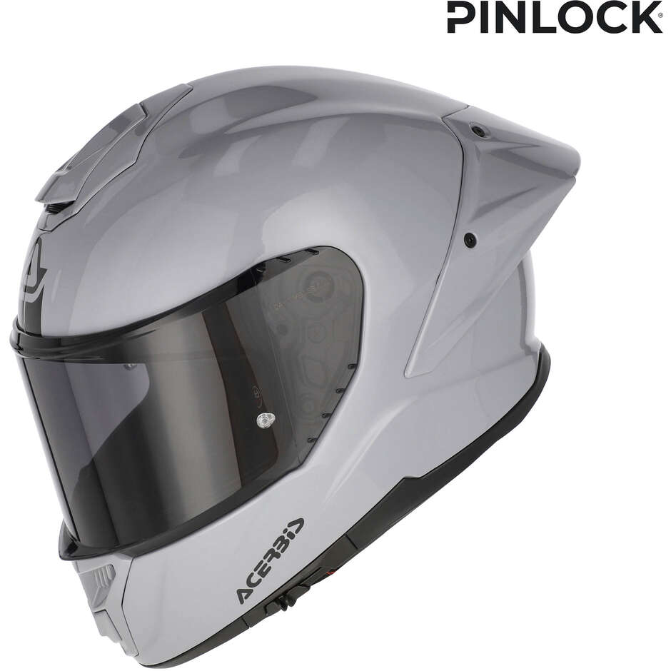 Acerbis Tarmak-X Grauer Integral-Motorradhelm