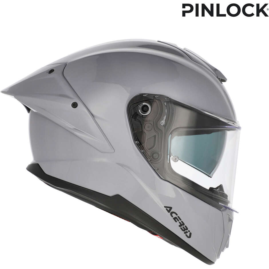 Acerbis Tarmak-X Grey Integrated Motorcycle Helmet