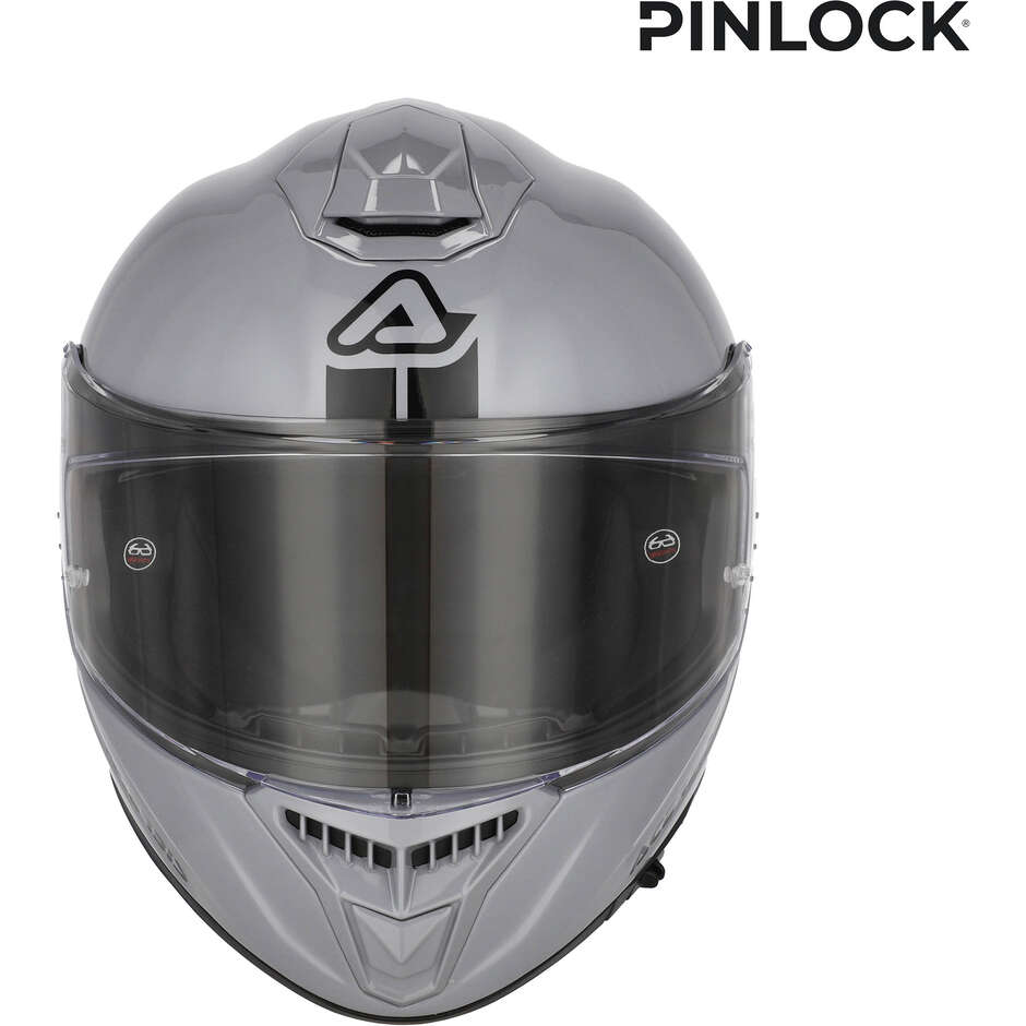 Acerbis Tarmak-X Grey Integrated Motorcycle Helmet