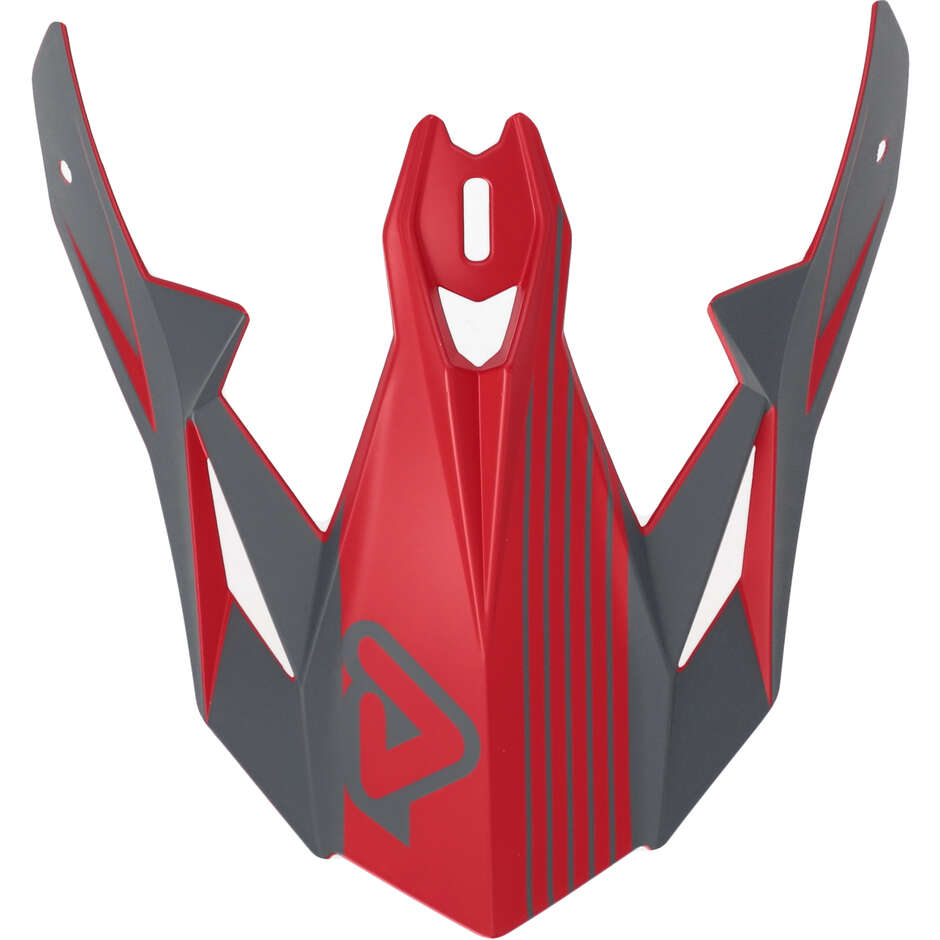 Acerbis These für X-TRACK Grau-Rot-Helm