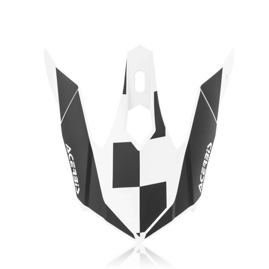 Acerbis Thesis for STEEL JUNIOR Helmet White Black