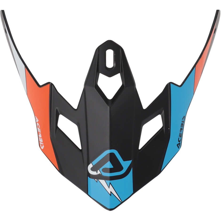 Acerbis Thesis für PROFILE JUNIOR Helm Schwarz Orange