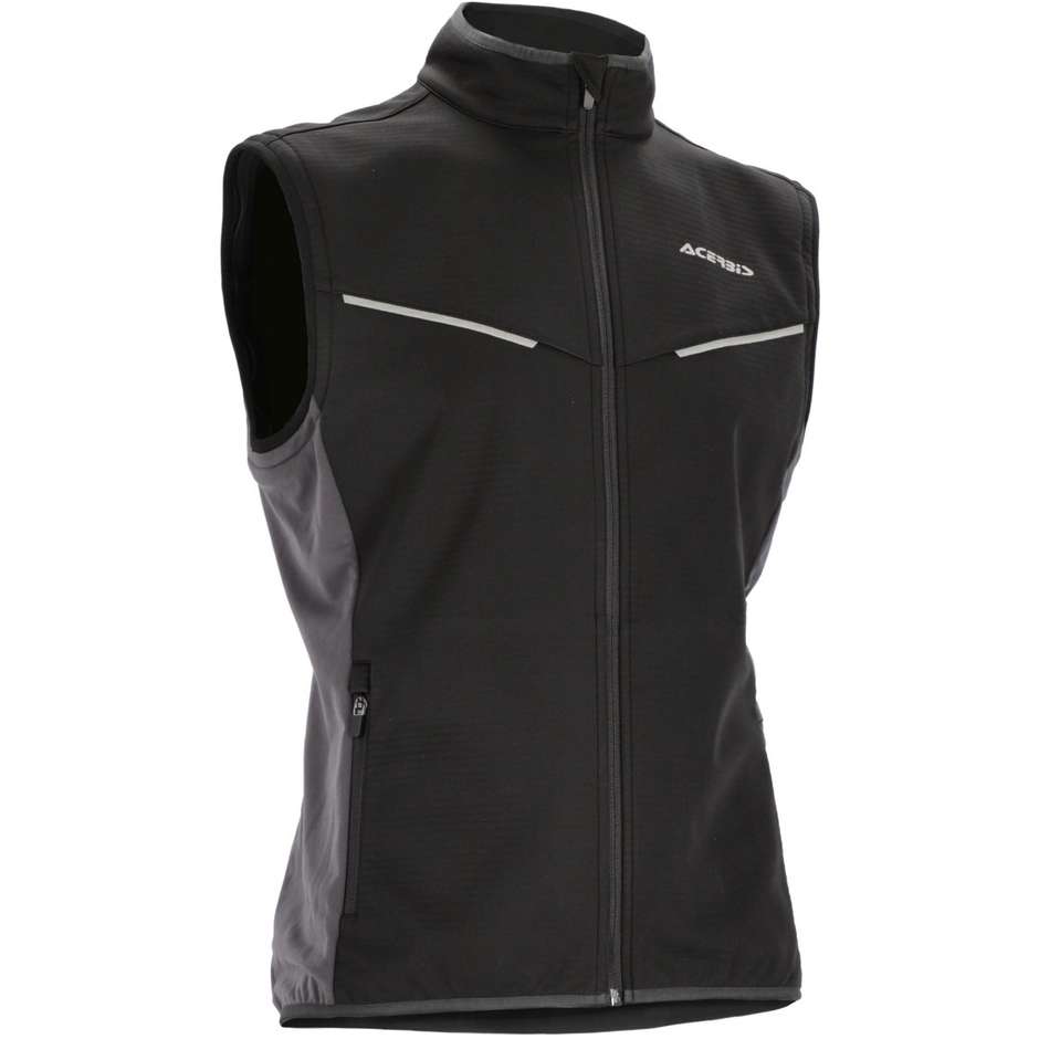 Acerbis Track Sofshell Jacket Black Gray