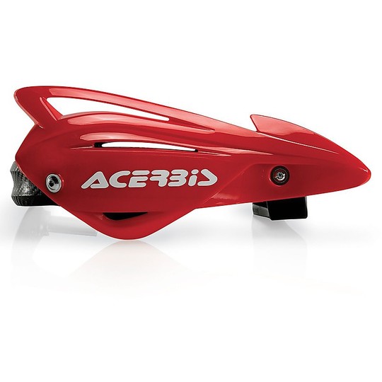 Acerbis Tri Fit Universal Cross Enduro Protège-mains de moto Rouge