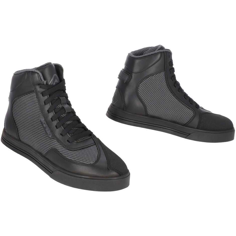 Acerbis VELOCITY FLOW Motorradschuhe Schwarz