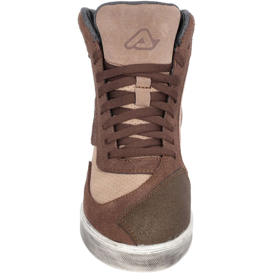 Acerbis VELOCITY RAW Braune Motorradschuhe