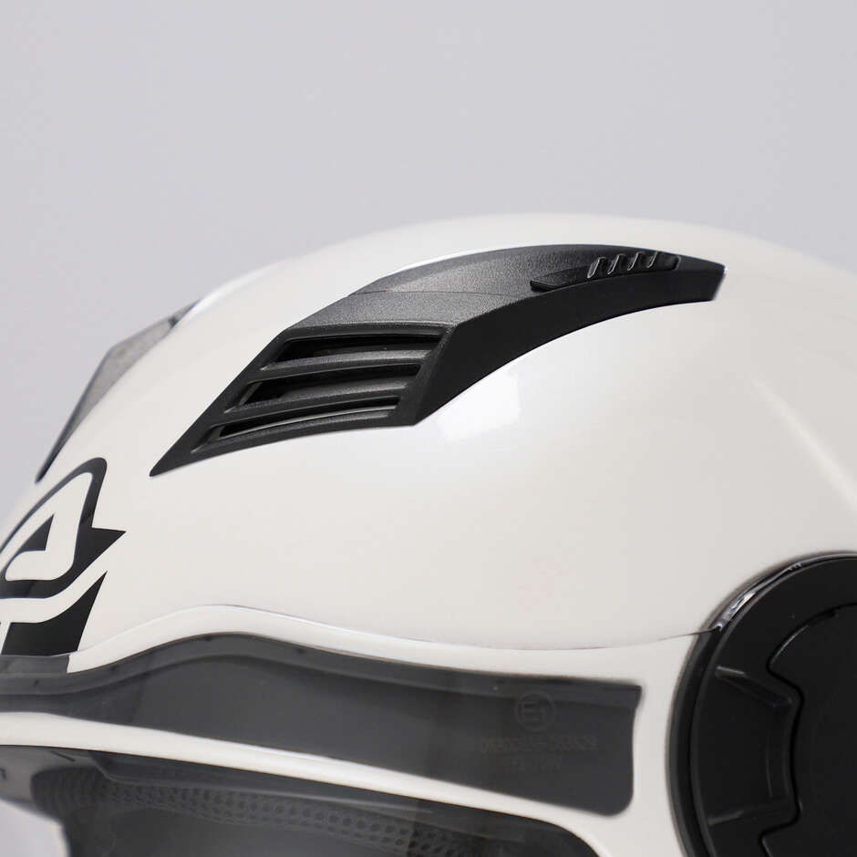 Acerbis VENTO 2206 Double Visor Jet Motorcycle Helmet White