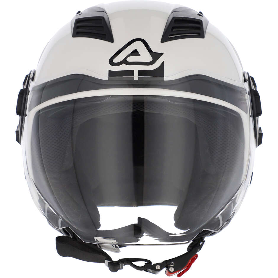 Acerbis VENTO 2206 Double Visor Jet Motorcycle Helmet White