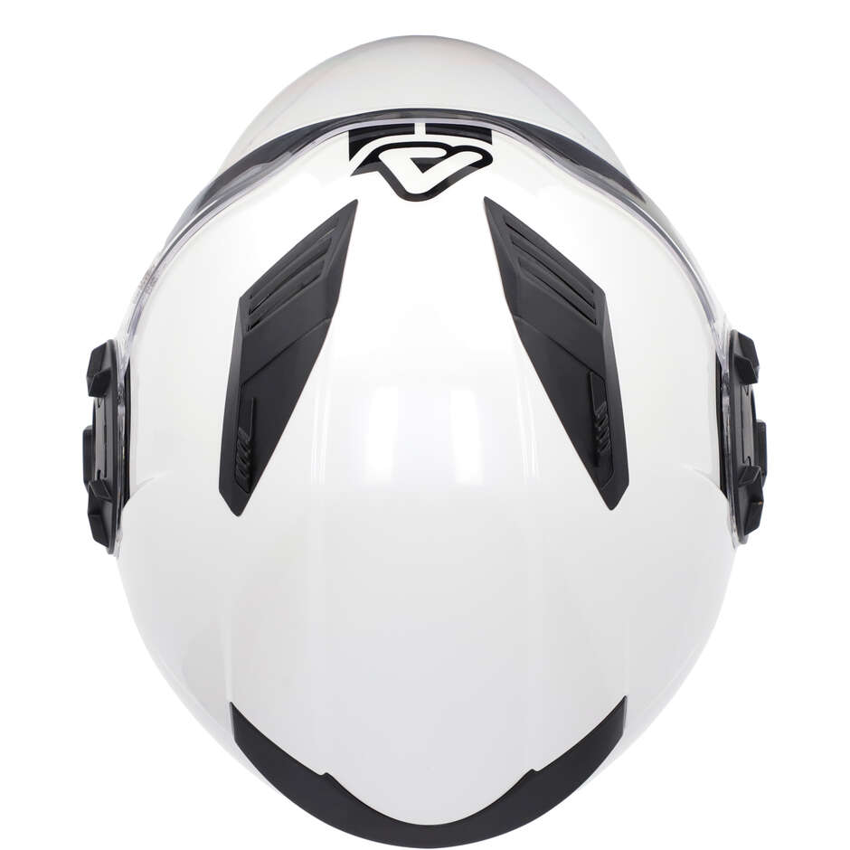 Acerbis VENTO 2206 Double Visor Jet Motorcycle Helmet White