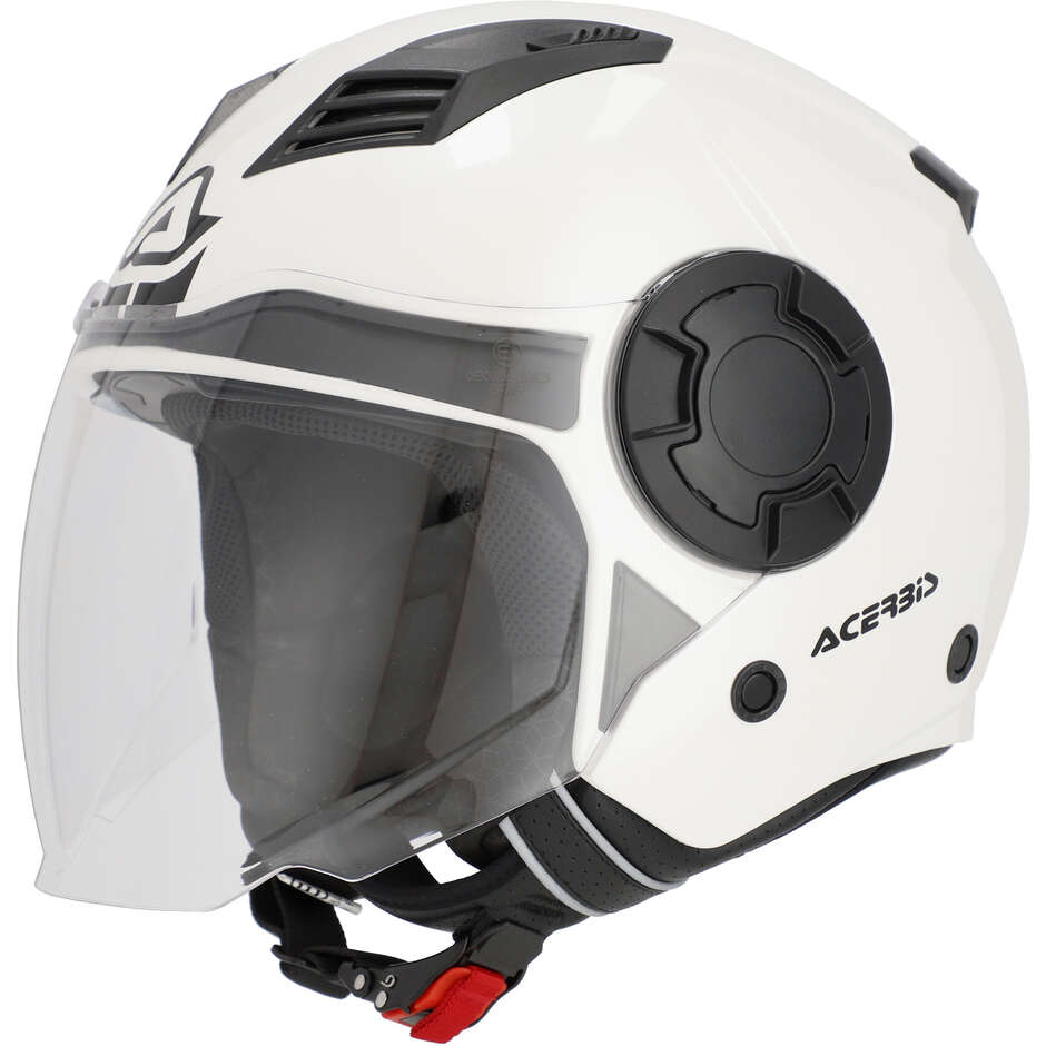 Acerbis VENTO 2206 Double Visor Jet Motorcycle Helmet White
