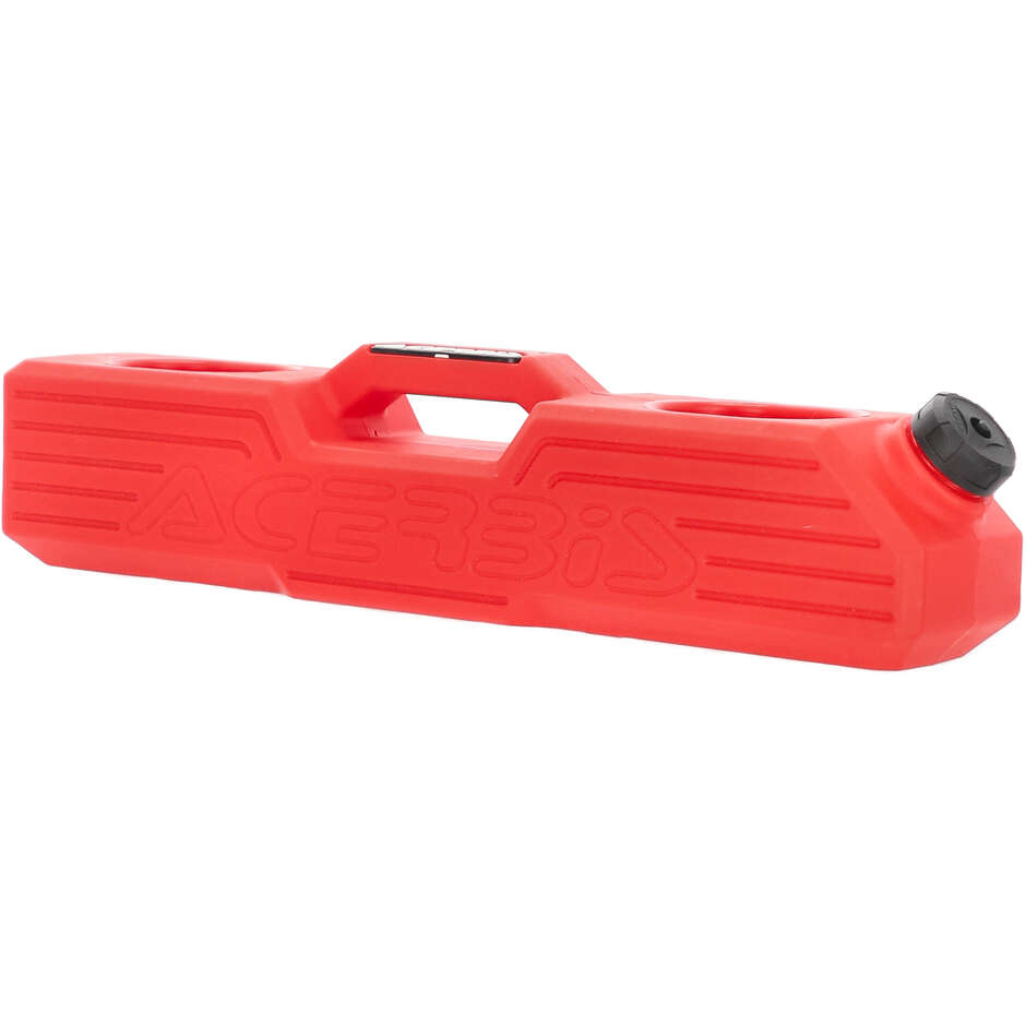 Acerbis Vertikaler T Zusatztank ohne Kit 6 L (Rot)
