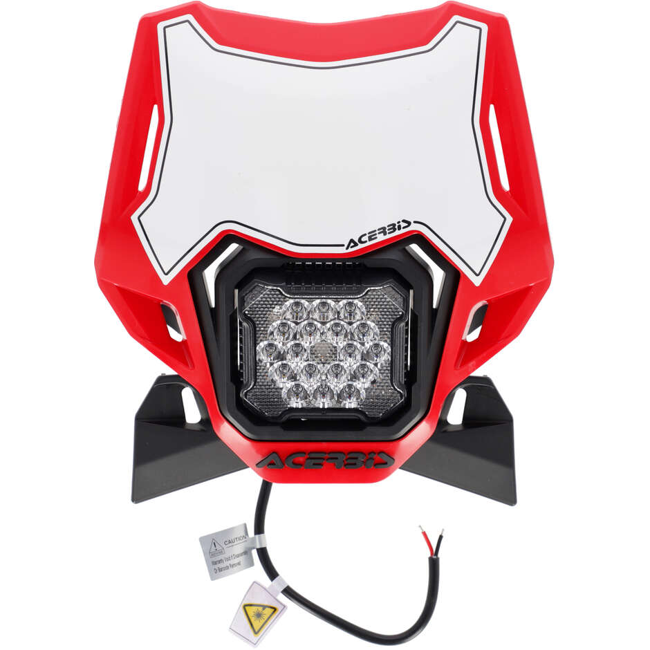 Acerbis VSL Lumen-X 18 LED 27W rote LED-Scheinwerfer