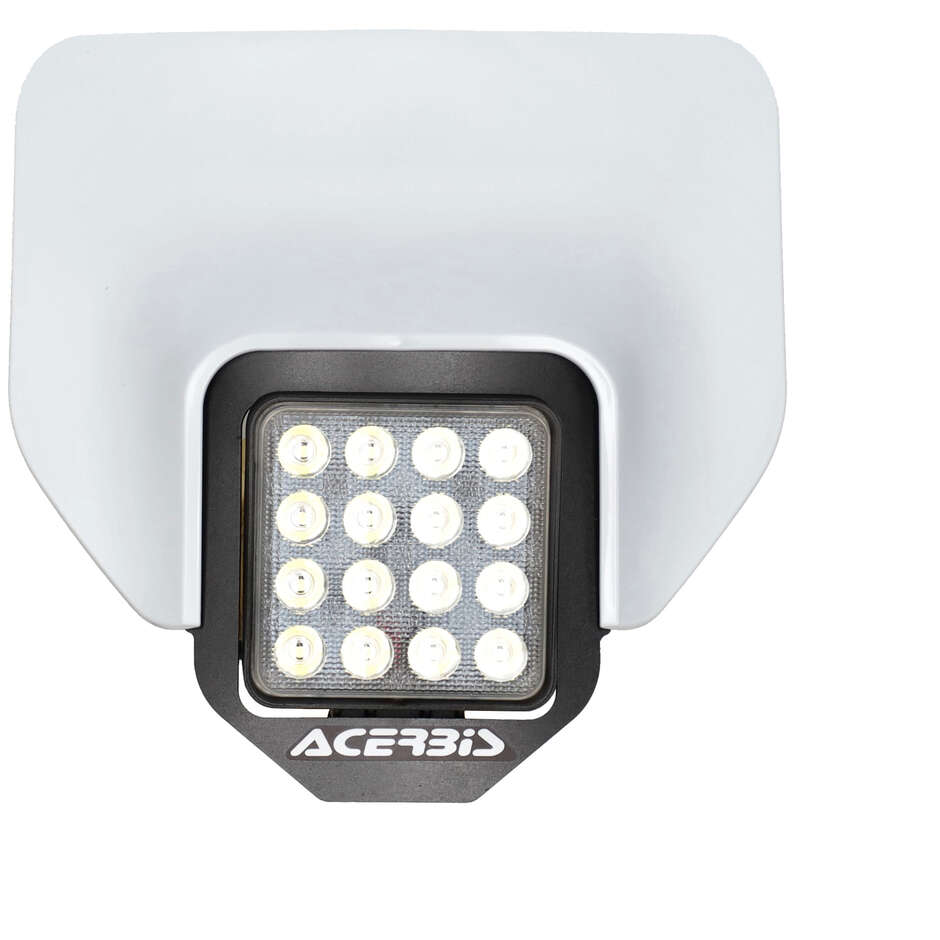 Acerbis VSL White Headlight Mask for HUSQVARNA Models in Description
