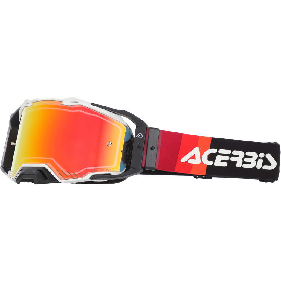 ACERBIS VULCAN MIRROR Motocross Goggles White/Black